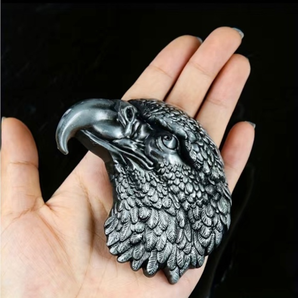 Eagle head belt buckle
